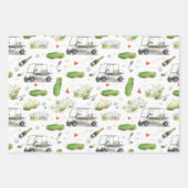 Boss Day für Golfer Geschenkpapier Set (Vorderseite 2)