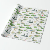 Boss Day für Golfer Wrapping Paper Geschenkpapier (Ungerollt)