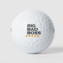 Boss Day Mitarbeiter Wertschätzung Big Bad Boss Golfball