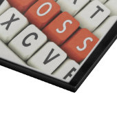 Boss Day, Red Boss in der Computertastatur Schneidebrett (Ecke)