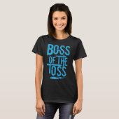Boss des Tosskornhole Shirt Funny Cornhole (Vorne ganz)