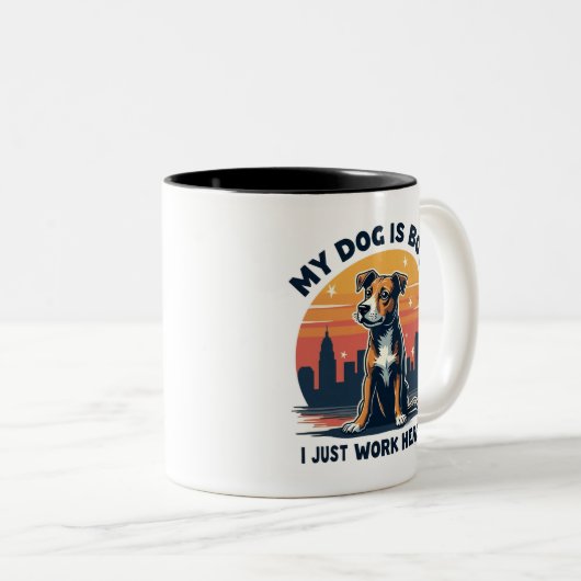 Boss Dog Tasse (VorderseiteRechts)