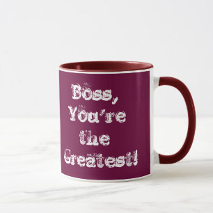 Boss, du bist der Bestste! 15 oz. Tasse