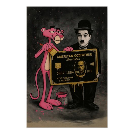 Boss Edition in Black & Pink Poster (Vorderseite)