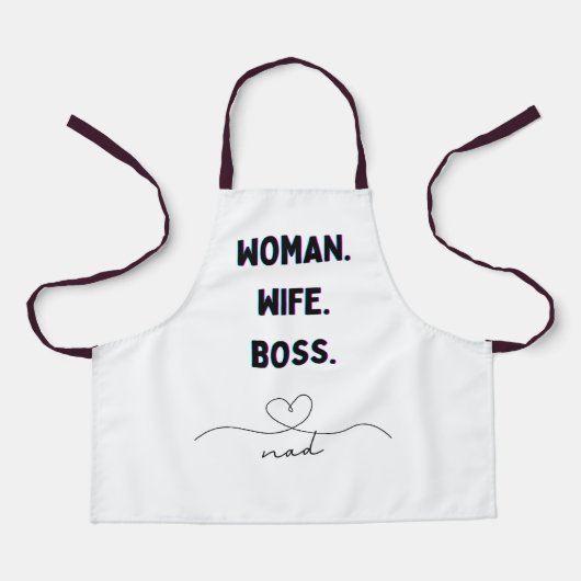 Boss Ehefrau: Power, Liebe, Erfolg Schürze (Vorderseite)