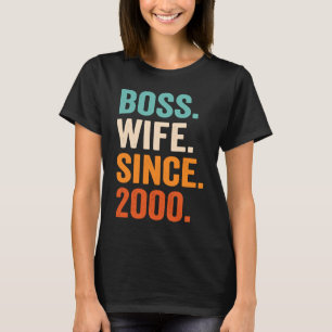 Boss Ehefrau Seit 2000 23. T-Shirt