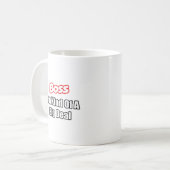 Boss... ein großer Deal Kaffeetasse (Vorderseite Links)