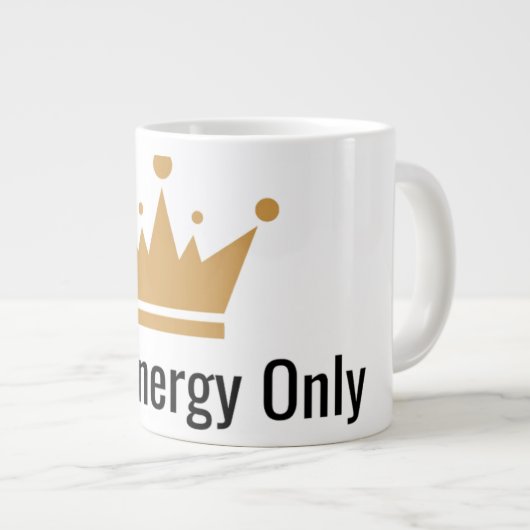 Boss Energy Only Mug Jumbo-Tasse (Vorderseite Rechts)