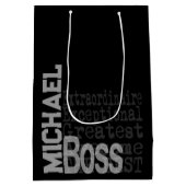 Boss Extraordinaire CUSTOM Mittlere Geschenktüte (Rückseite)