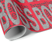 Boss Extraordinaire Geschenkpapier (Rolleneckpunkt)