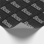 Boss Extraordinaire Geschenkpapier (Ecke)
