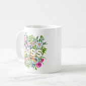 Boss Floral Tasse (Vorderseite Links)