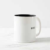 Boss | Funny Custom Coffee Tasse (VorderseiteRechts)