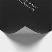 Boss Funny Definition Happy Boss's Day Geschenkpapier (Ecke)