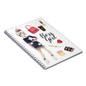 Boss Girl Notebook Notizblock (Rechte Seite)