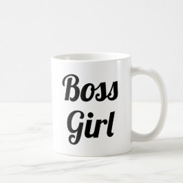 Boss Girl | Slogan-Tasse | handschriftlich Kaffeetasse