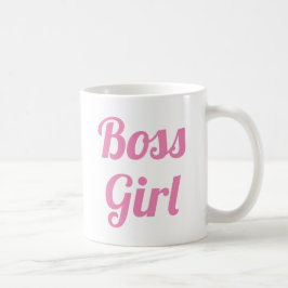 Boss Girl | Slogan-Tasse | handschriftlich Kaffeetasse