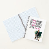 Boss Girl Spiral Notebook Notizblock (Innenseite)