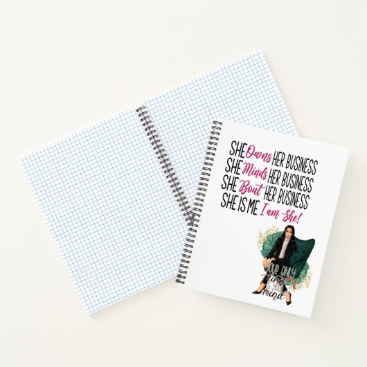 Boss Girl Spiral Notebook Notizblock (Innenseite)