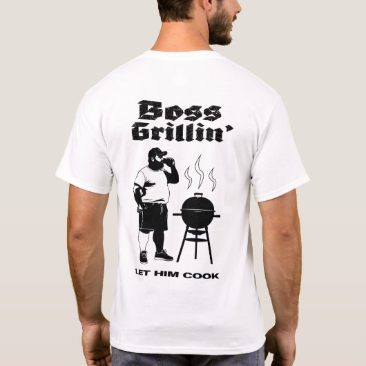 Boss Grillin’ Front & Back T-Shirt (Rückseite)