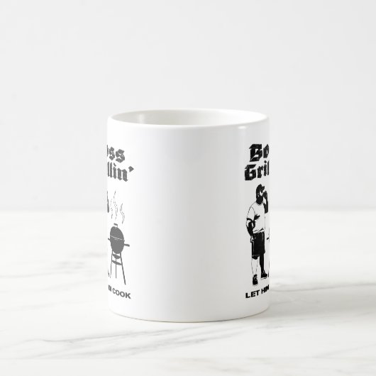 Boss Grillin" Kaffeetasse (Mittel)