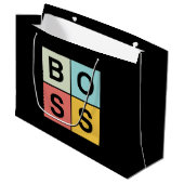 Boss Große Geschenktüte (Vorderseite Schrägansicht)