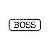 BOSS GUMMISTEMPEL (Prägung)