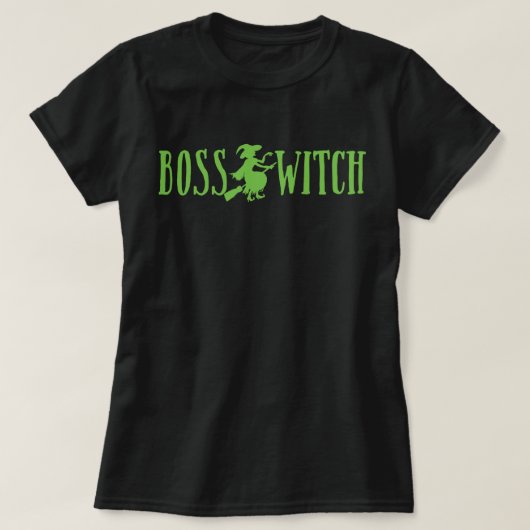 Boss Hexe T-Shirt (Design vorne)