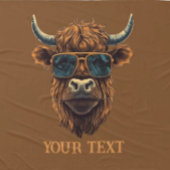 BOSS HIGHLANDER COOL COW Fleece Blanket