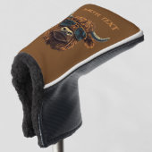 BOSS HIGHLANDER COW Golf Head Cover Headcover (3/4 Vorderseite)