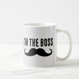 BOSS ICH BIN DIE BOSS-KAFFEE-TASSE KAFFEETASSE
