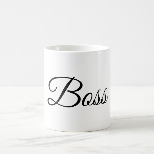 Boss Kaffeetasse (Mittel)