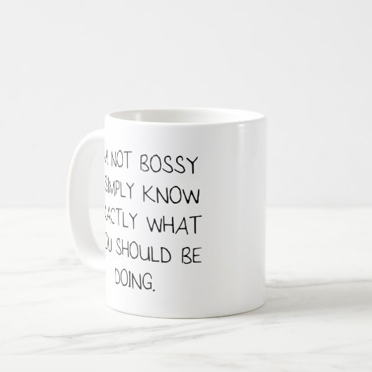 Boss Kaffeetasse (Vorderseite Links)