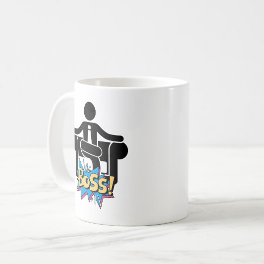 Boss Kaffeetasse (Vorderseite Links)