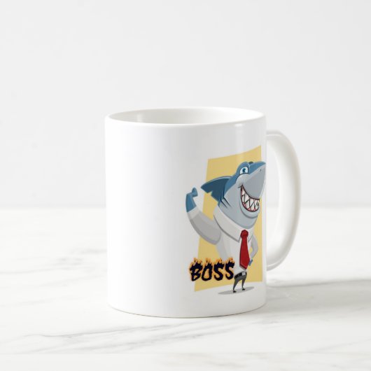 Boss Kaffeetasse (VorderseiteRechts)