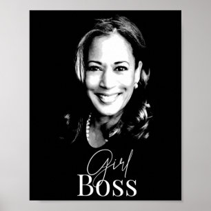Boss Kamala Harris für die Liberaldemokraten 1 Poster