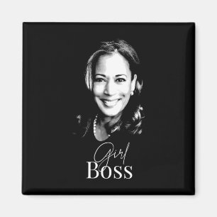 Boss Kamala Harris für Liberaldemokraten Magnet