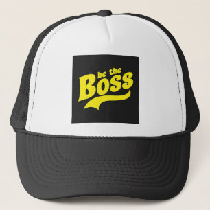 Boss kopieren Design für den Menschen. Truckerkappe