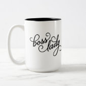 Boss Lady 15oz Zwei Toned Tasse (Links)