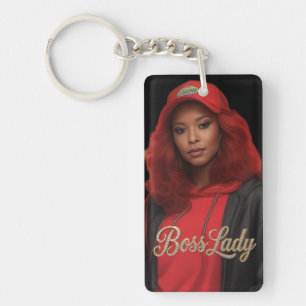 Boss Lady Acryl-Schlüsselanhänger Schlüsselanhänger