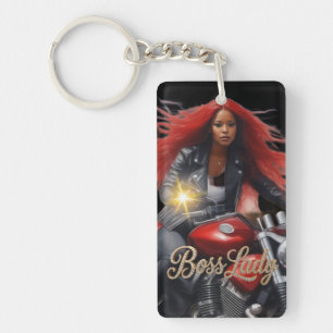 Boss Lady Acryl-Schlüsselanhänger Schlüsselanhänger