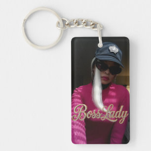 Boss Lady Acryl-Schlüsselanhänger Schlüsselanhänger