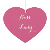 Boss Lady Air Freshner Autolufterfrischer (Rückseite)