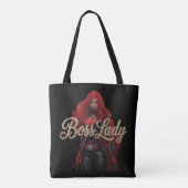 Boss Lady All-Over-Print-Tasche Tasche (Rückseite)