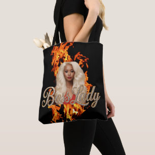 Boss Lady All-Over-Print-Tragetasche Tasche