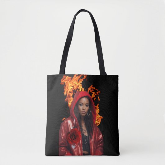 Boss Lady All-Over-Print-Tragetasche Tasche (Vorderseite)