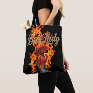 Boss Lady All-Over-Print-Tragetasche Tasche