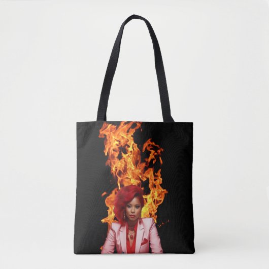 Boss Lady All-Over-Print-Tragetasche Tasche (Vorderseite)