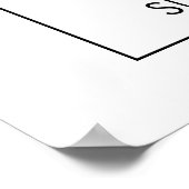 BOSS Lady Art Poster (Ecke)