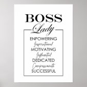 BOSS Lady Art Poster (Vorne)